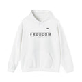 Freedom Hoodie — 'We the People' Monochrome American Flag Sweatshirt