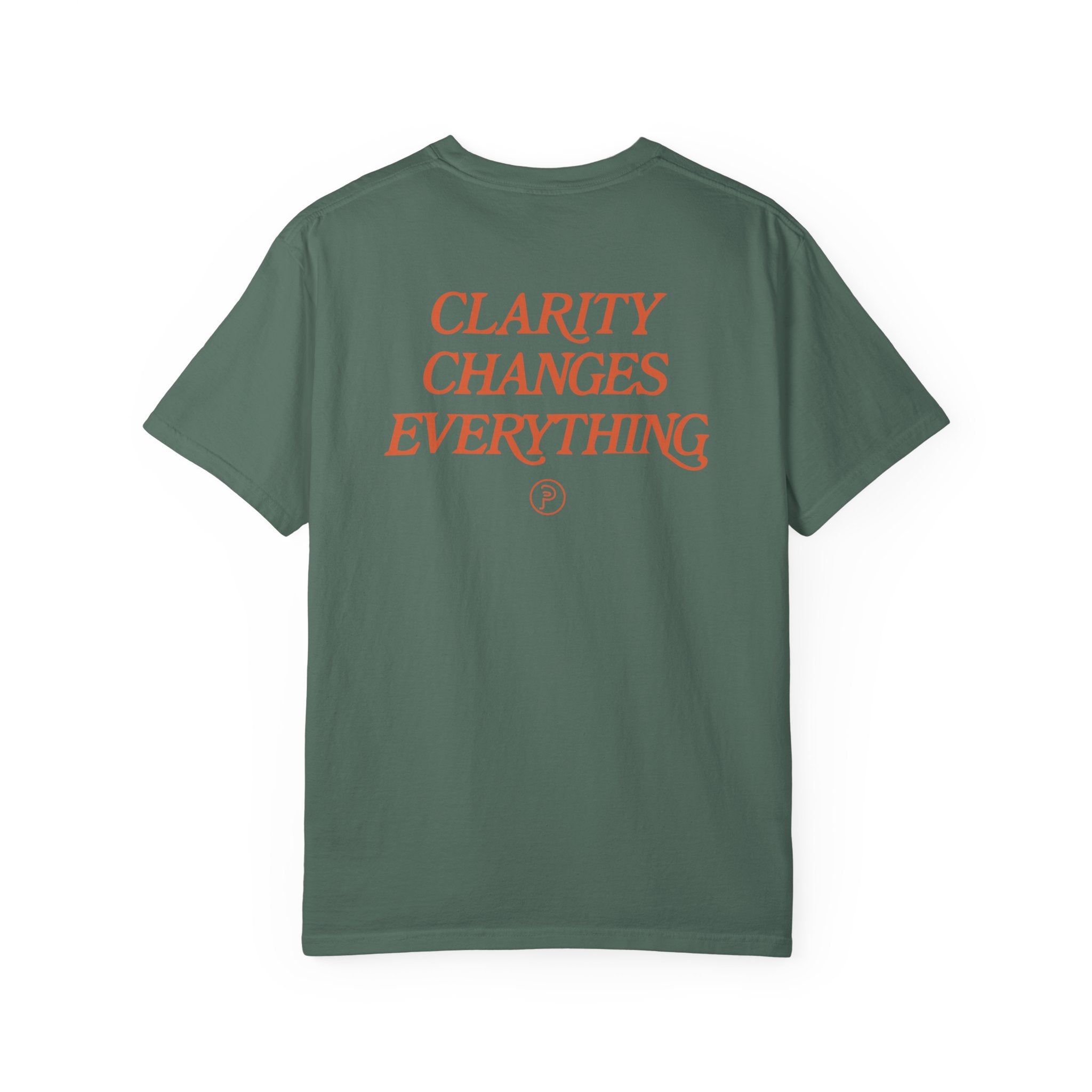 Clarity T-Shirt — "See It Plainly" Minimal Motivational Tee