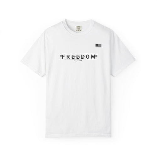 Freedom of Speech 1776–2026 T-Shirt | America's 250th Anniversary Patriotic Tee | White