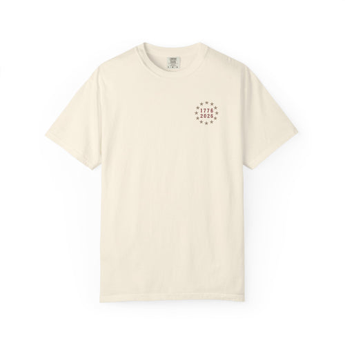 America 250 Anniversary Shirt | 1776–2026 Commemorative Tee | Comfort Colors® Patriotic T-Shirt