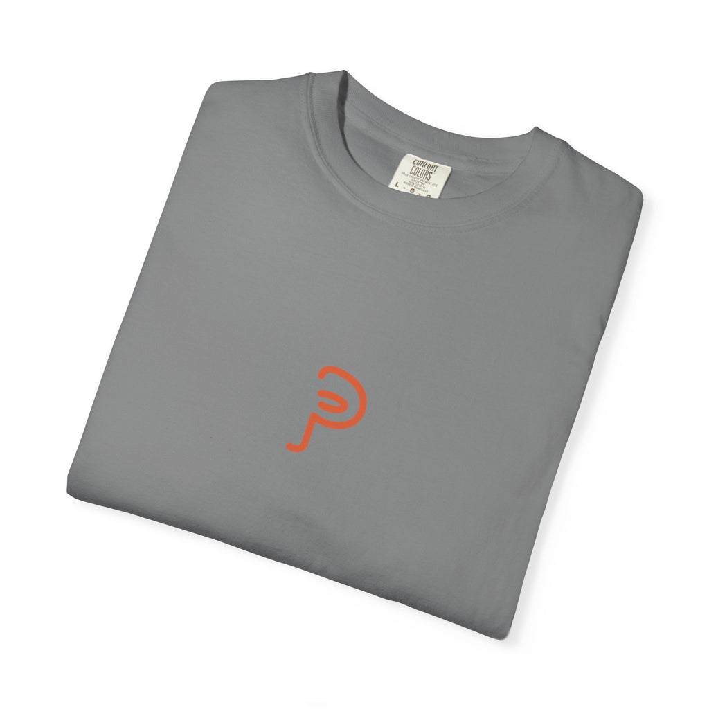 Copy of Clarity T-Shirt — "See It Plainly" script Minimal Motivational Tee orange lettering