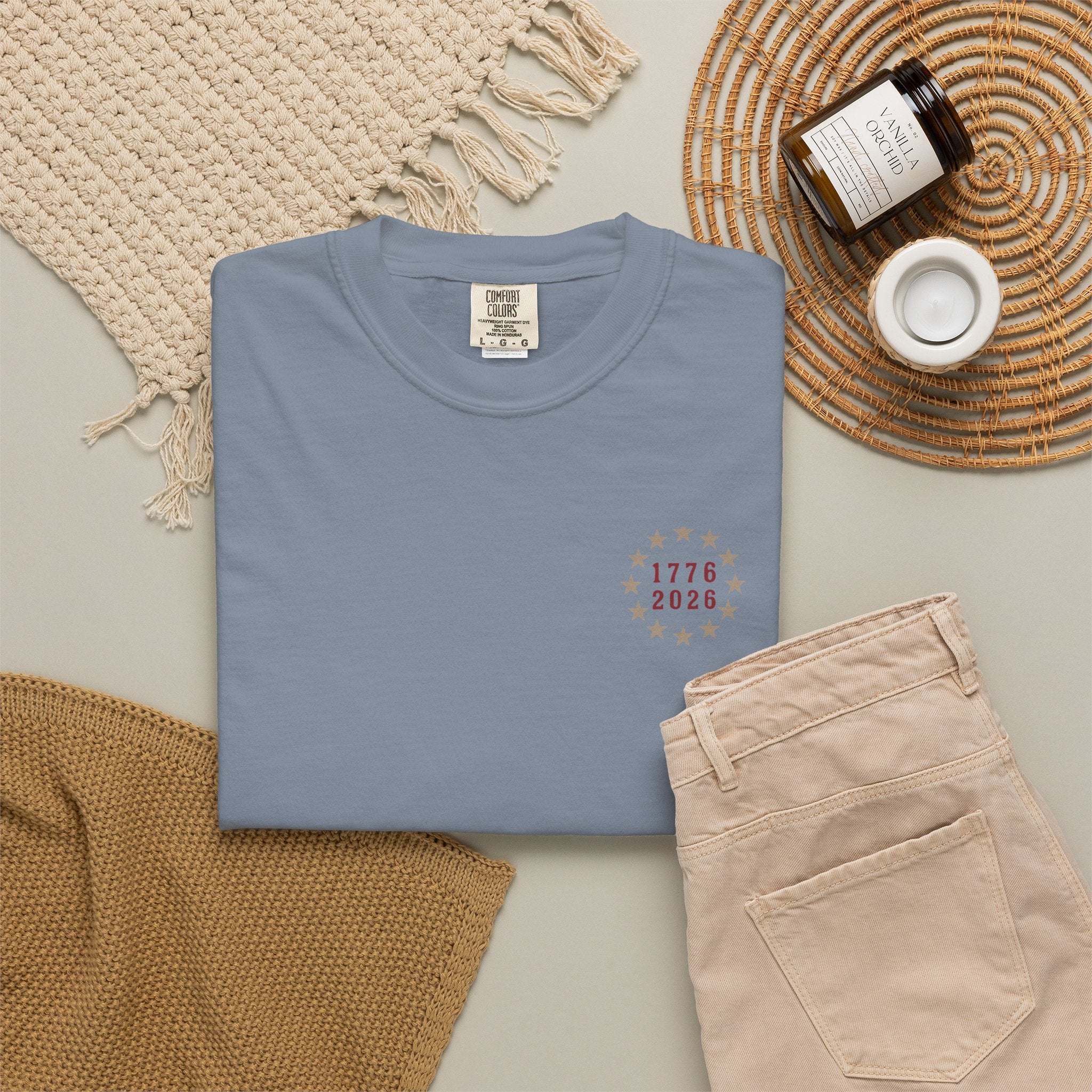 America 250 Anniversary Shirt | 1776–2026 Commemorative Tee | Comfort Colors® Patriotic T-Shirt