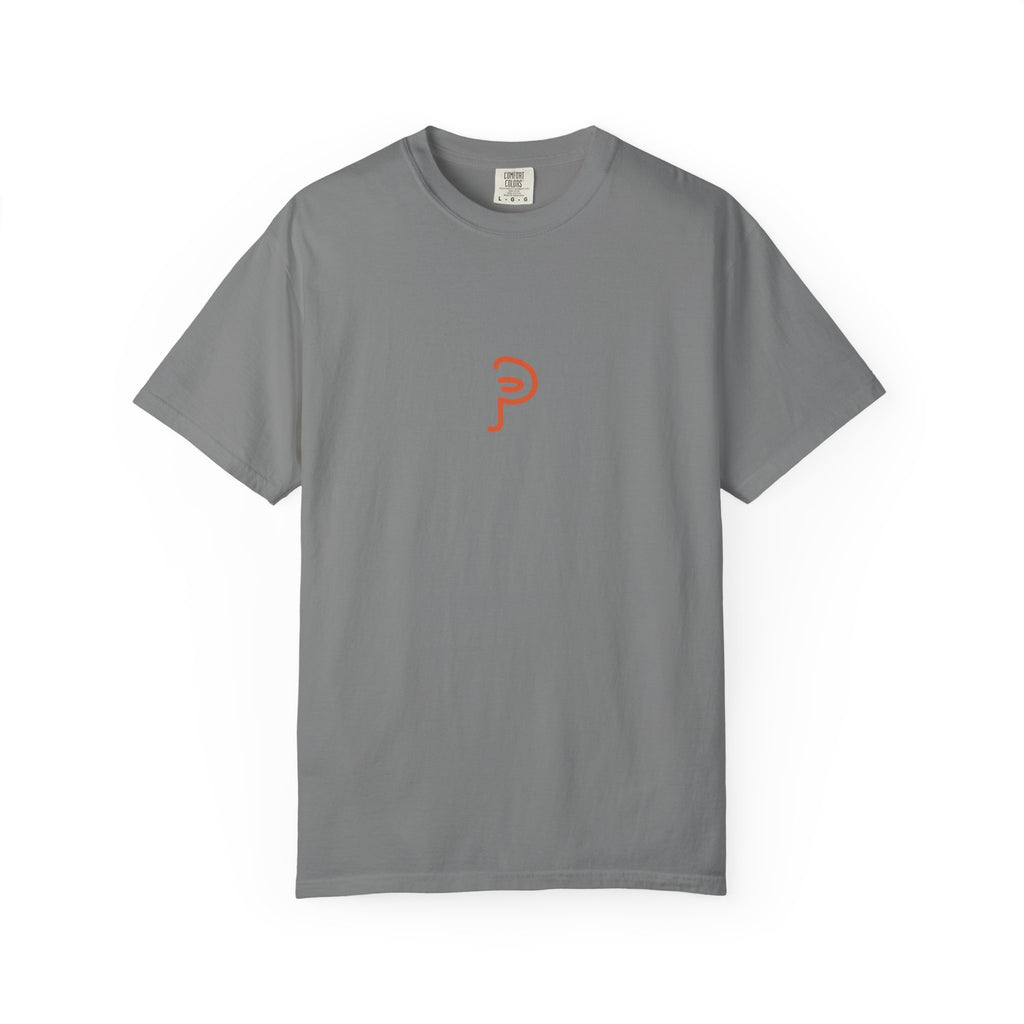 Copy of Clarity T-Shirt — "See It Plainly" script Minimal Motivational Tee orange lettering