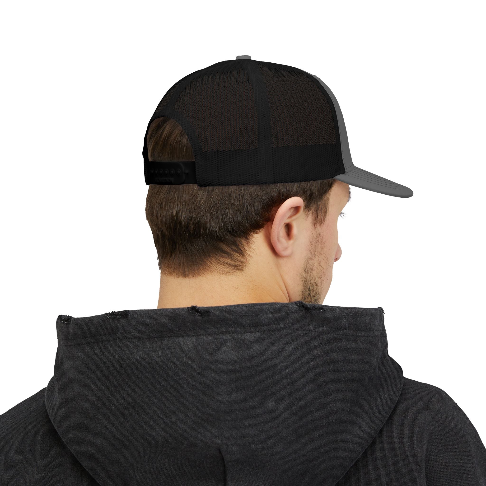 AMENDED APPAREL Trucker Cap — Patriotic Snapback Mesh Hat
