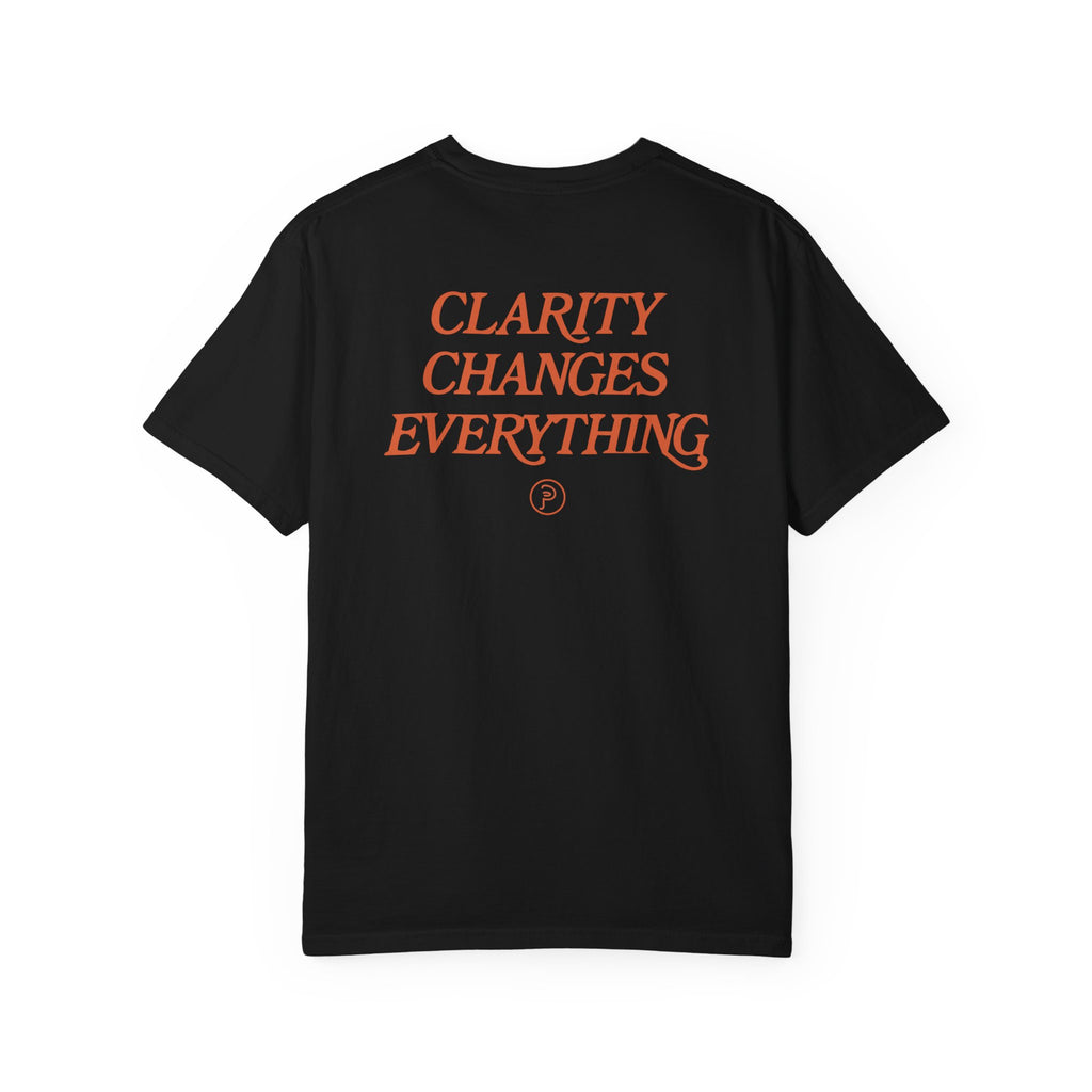 Clarity T-Shirt — "See It Plainly" Minimal Motivational Tee