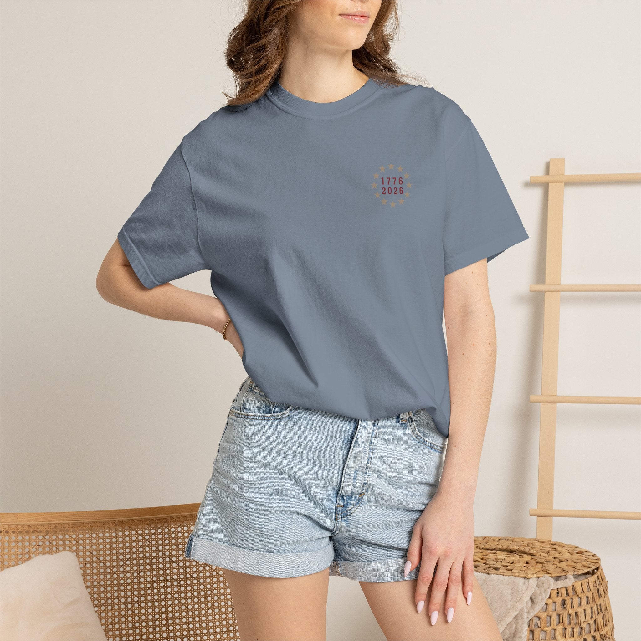 America 250 Anniversary Shirt | 1776–2026 Commemorative Tee | Comfort Colors® Patriotic T-Shirt