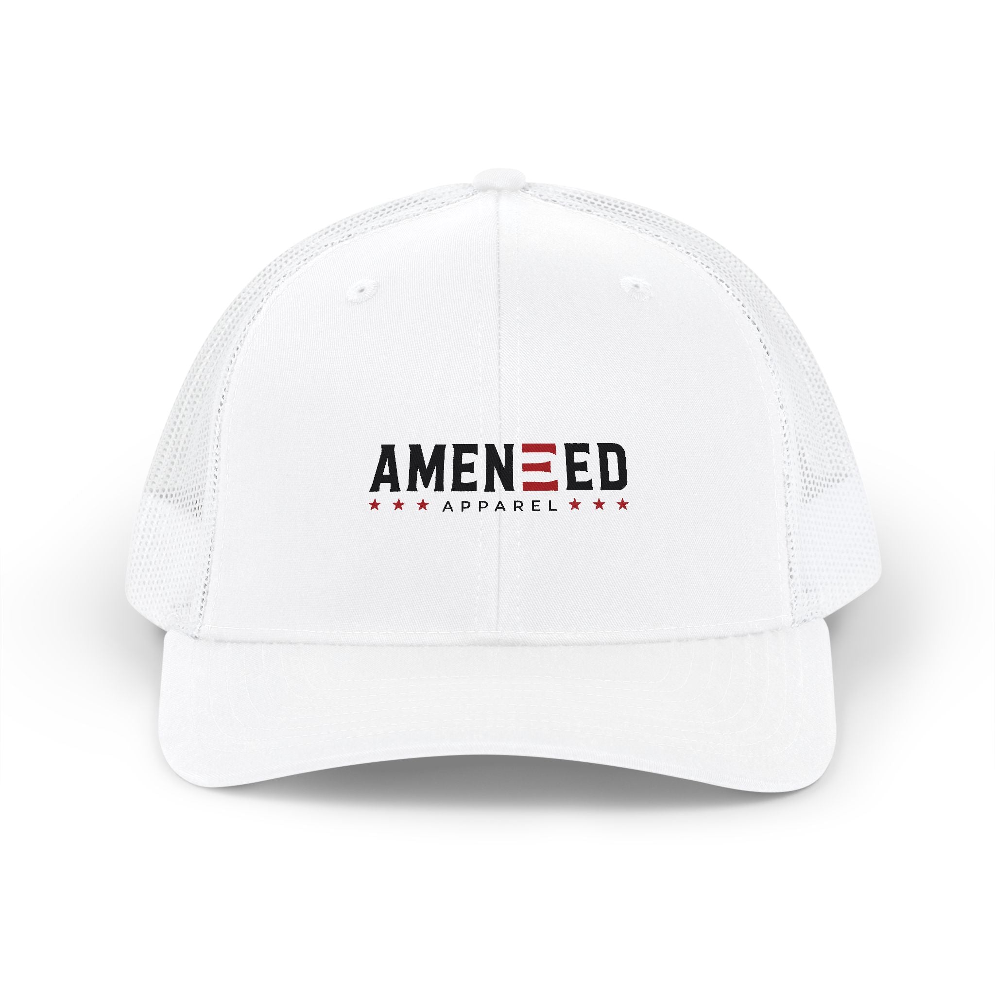AMENDED APPAREL Trucker Cap — Patriotic Snapback Mesh Hat