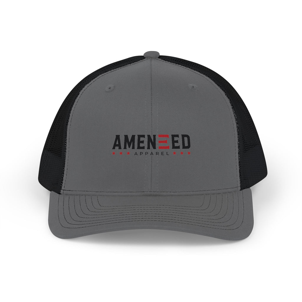 AMENDED APPAREL Trucker Cap — Patriotic Snapback Mesh Hat