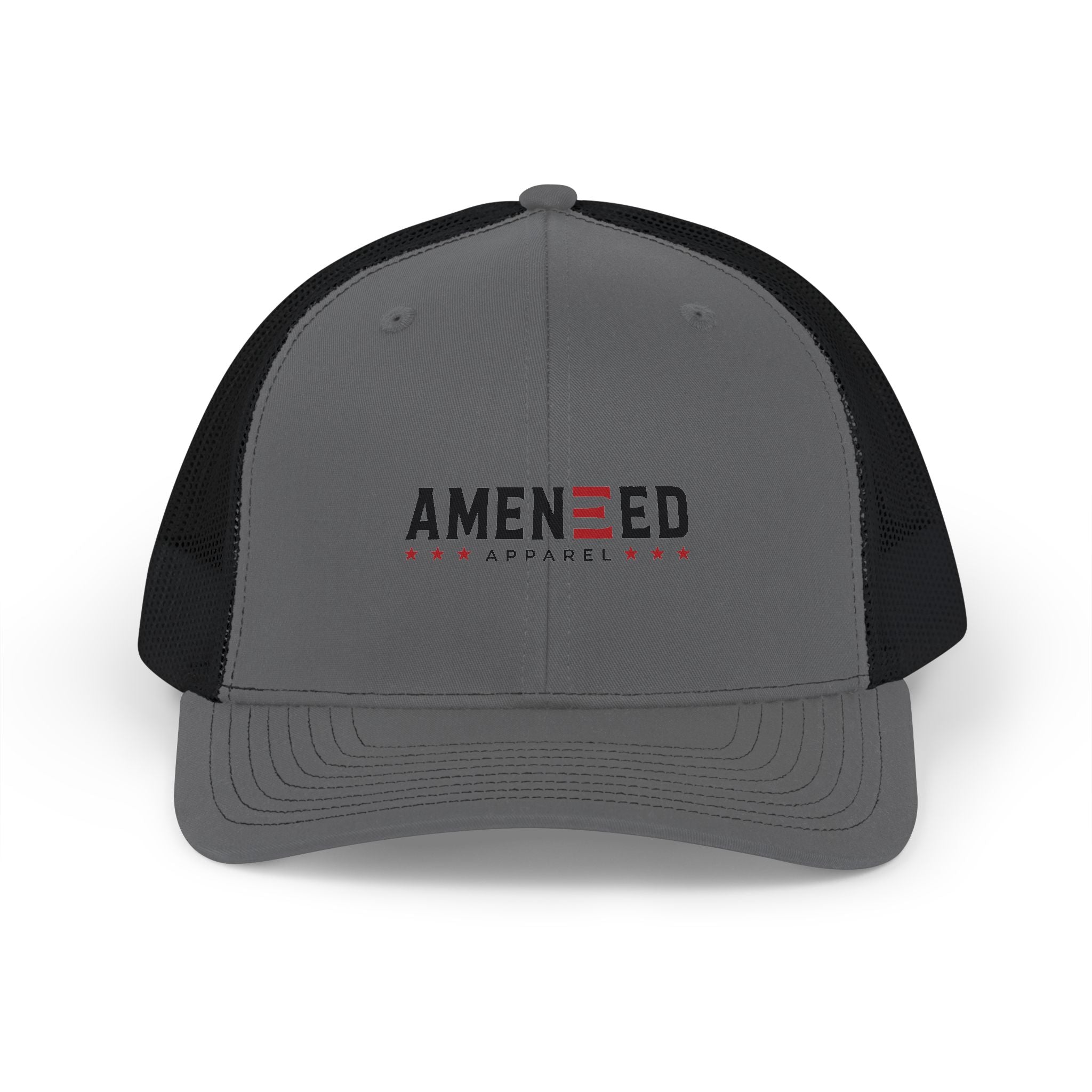 AMENDED APPAREL Trucker Cap — Patriotic Snapback Mesh Hat