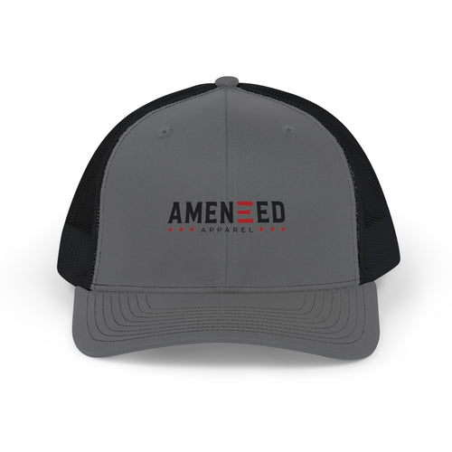 AMENDED APPAREL Trucker Cap — Patriotic Snapback Mesh Hat